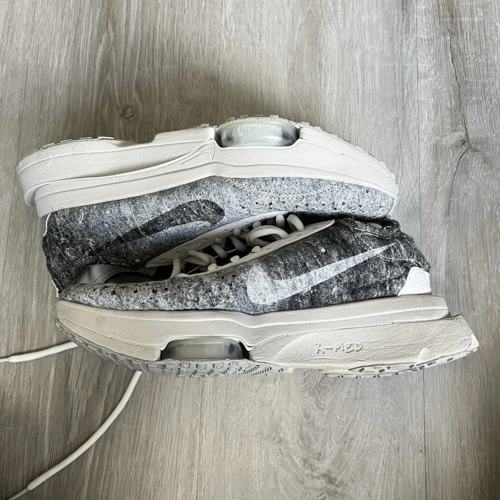 Nike Air Zoom Type SE Womens 9 Light Bone Black Casual Running Shoes CV2220-001